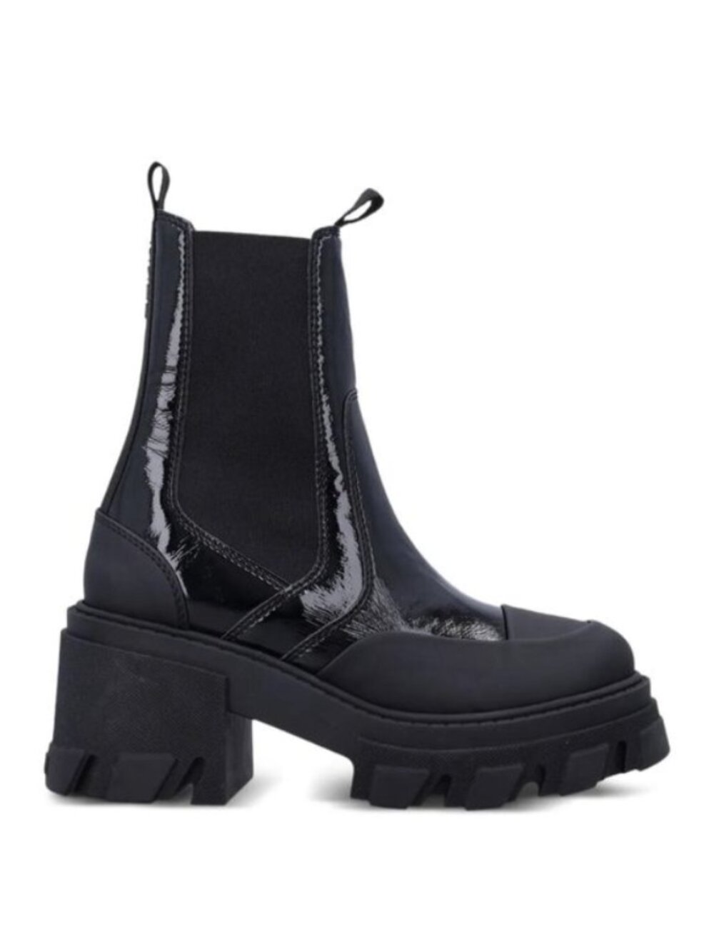 GANNI - ✨ LIKE NEW ✨ Chelsea boot in patent black - EU 40